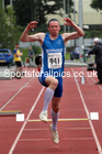 Mens and Boys triple jump, 2021 North Eastern Track and Field Champs., Middesbrough. Photo: David T. Hewitson/Sports for All Pics